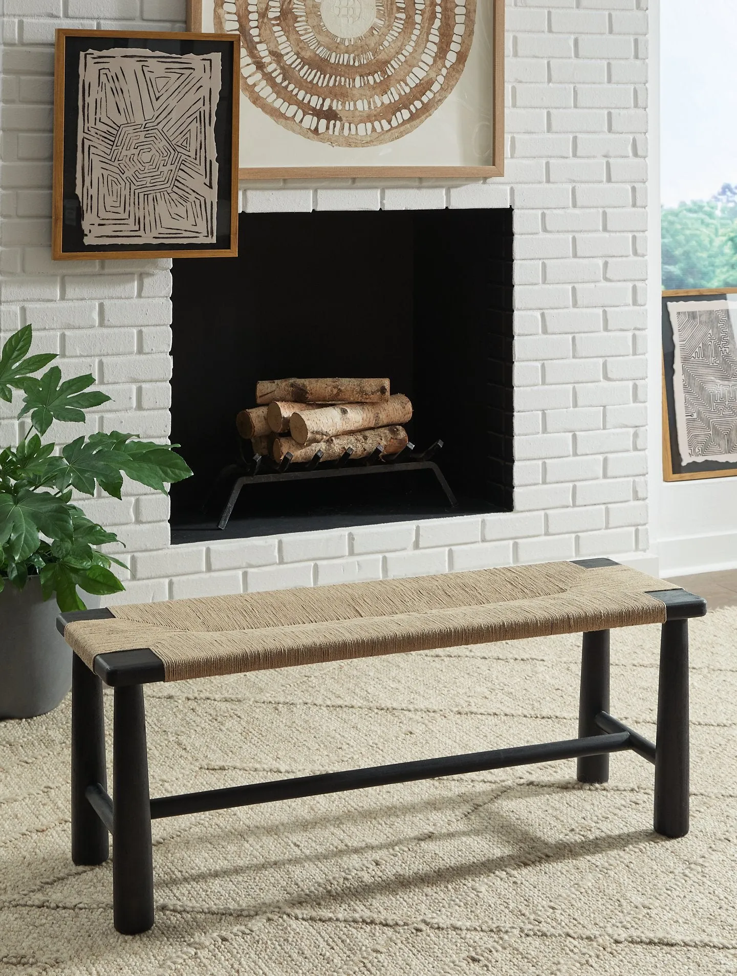 Acerman Accent Bench - Functional and Stylish