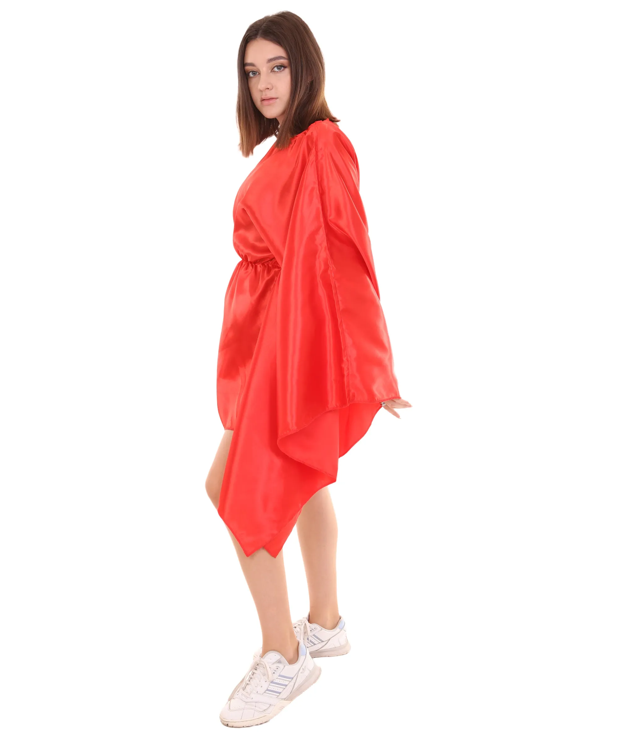 Adult Women's Flag Dress Sport Costume |  Red Cosplay Costume