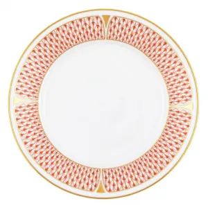 Art Deco Rust Salad Plate