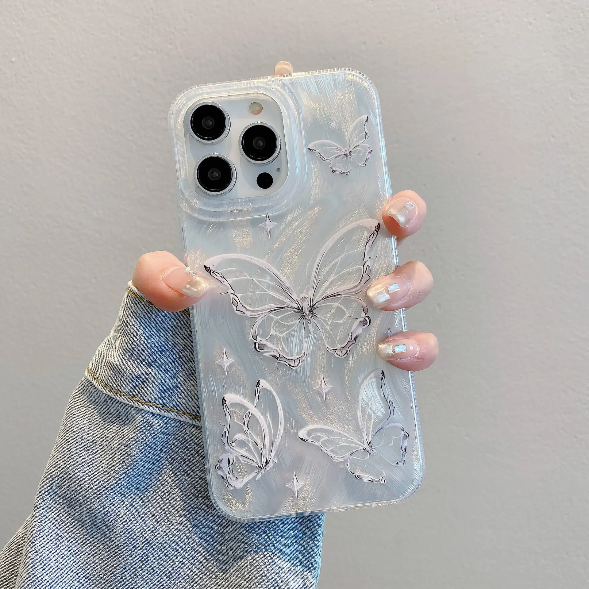 Butterfly Dream iPhone Case with Lanyard