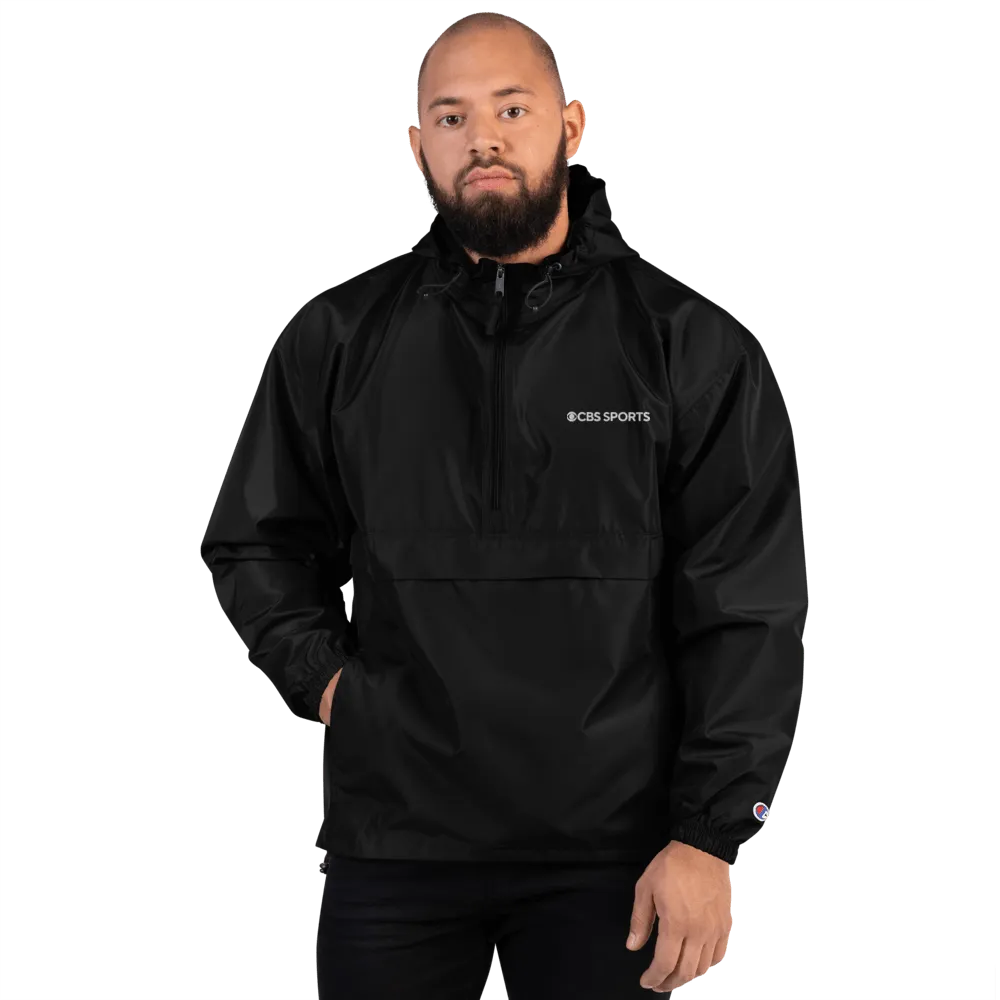 CBS Sports Logo Embroidered Packable Jacket
