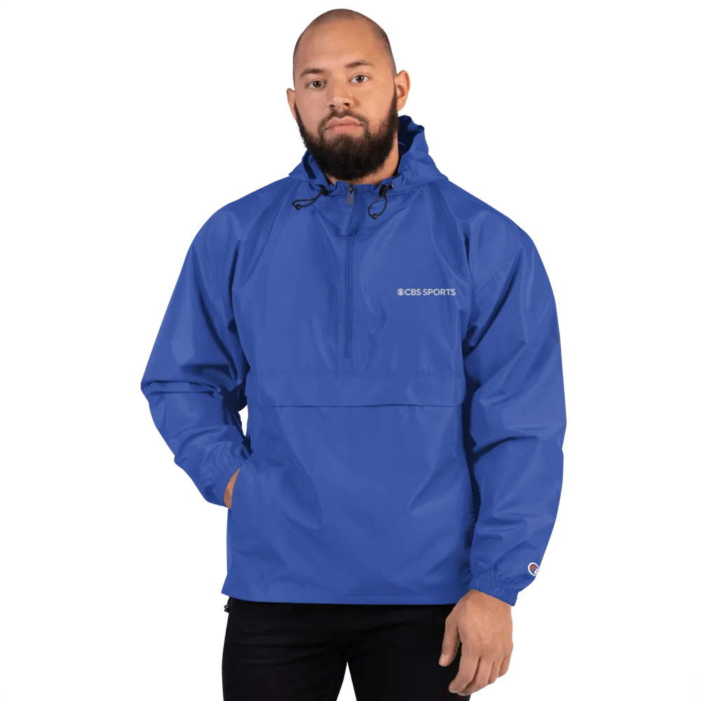 CBS Sports Logo Embroidered Packable Jacket