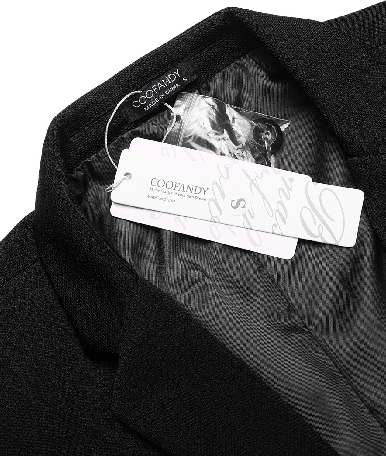COOFANDY Men's Casual Blazer Jacket Slim Fit Sports Coat Business Suit Jackets One Button