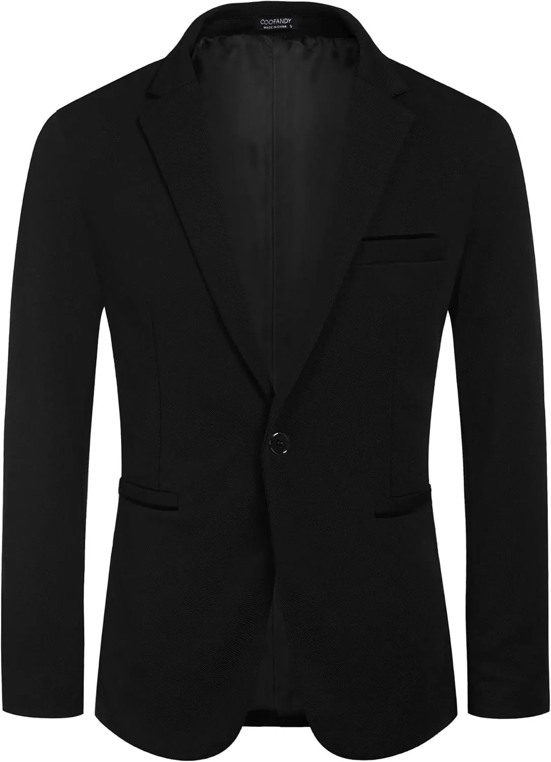 COOFANDY Men's Casual Blazer Jacket Slim Fit Sports Coat Business Suit Jackets One Button