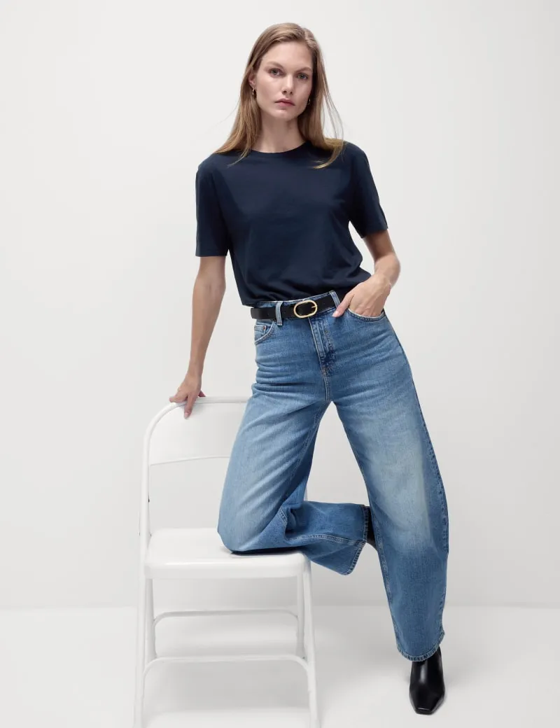 Cotton Modal Relaxed T-Shirt