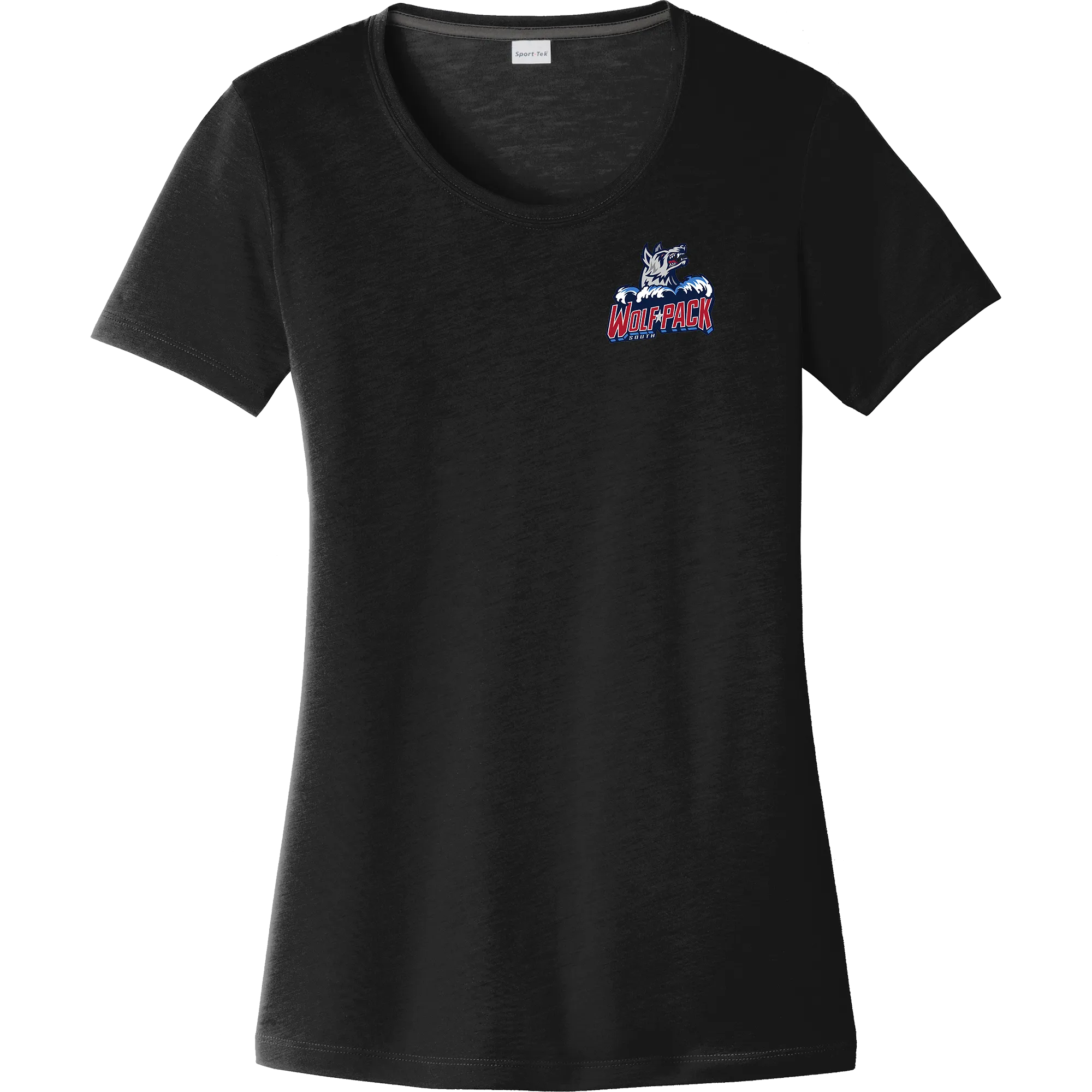 CT Wolfpack South Ladies PosiCharge Competitor Cotton Touch Scoop Neck Tee