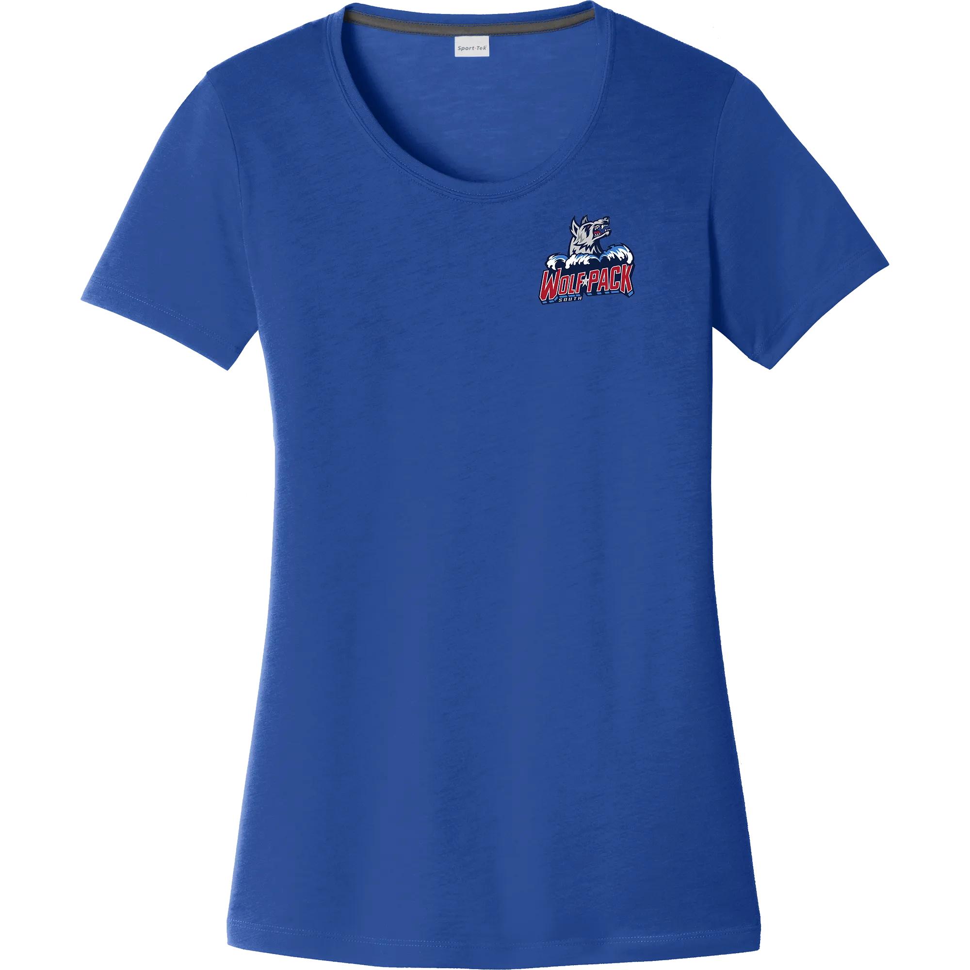 CT Wolfpack South Ladies PosiCharge Competitor Cotton Touch Scoop Neck Tee