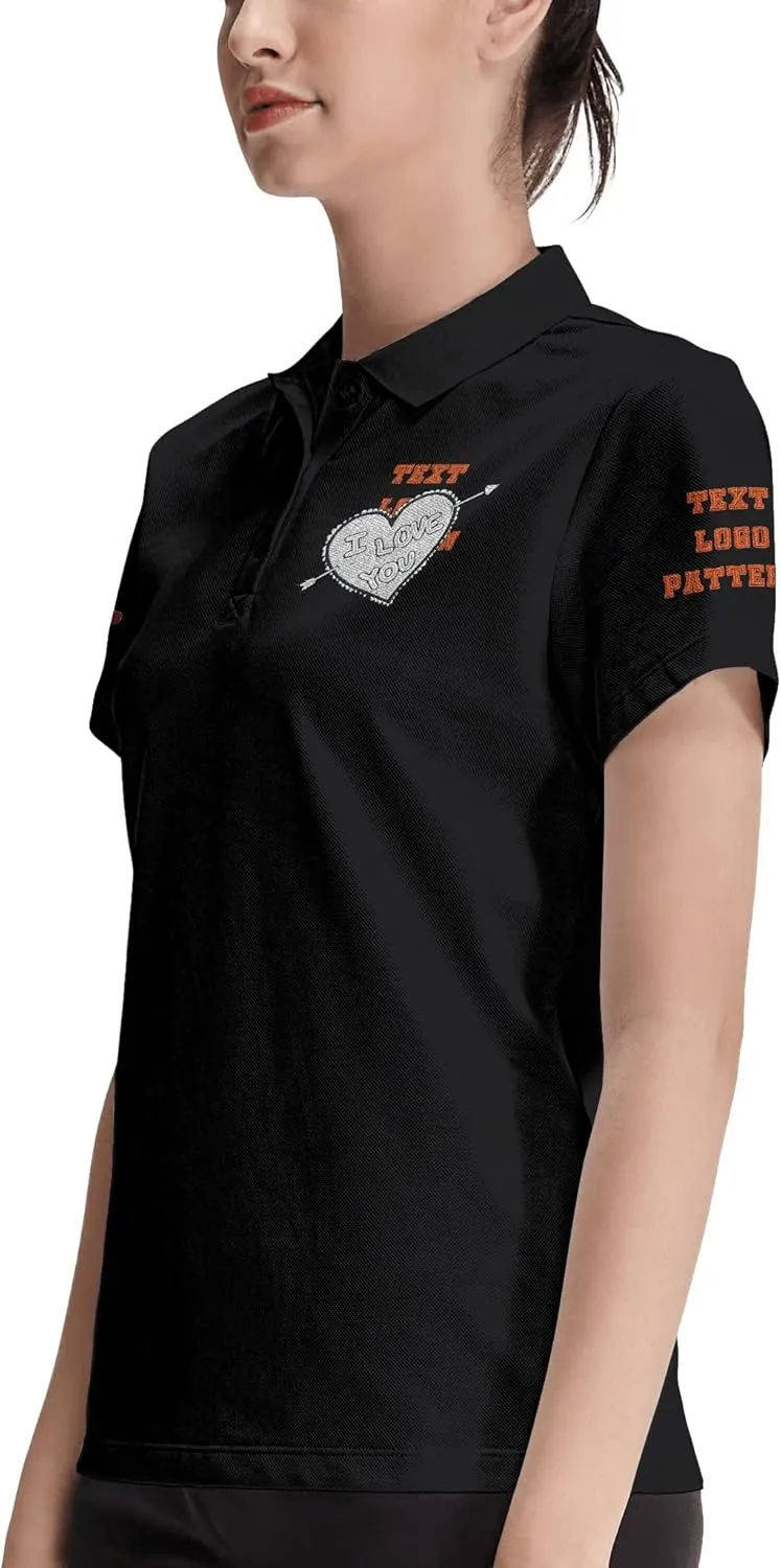 Custom Logo Embroidered Jersey Polo, Polo Shirt, Your Company Logo
