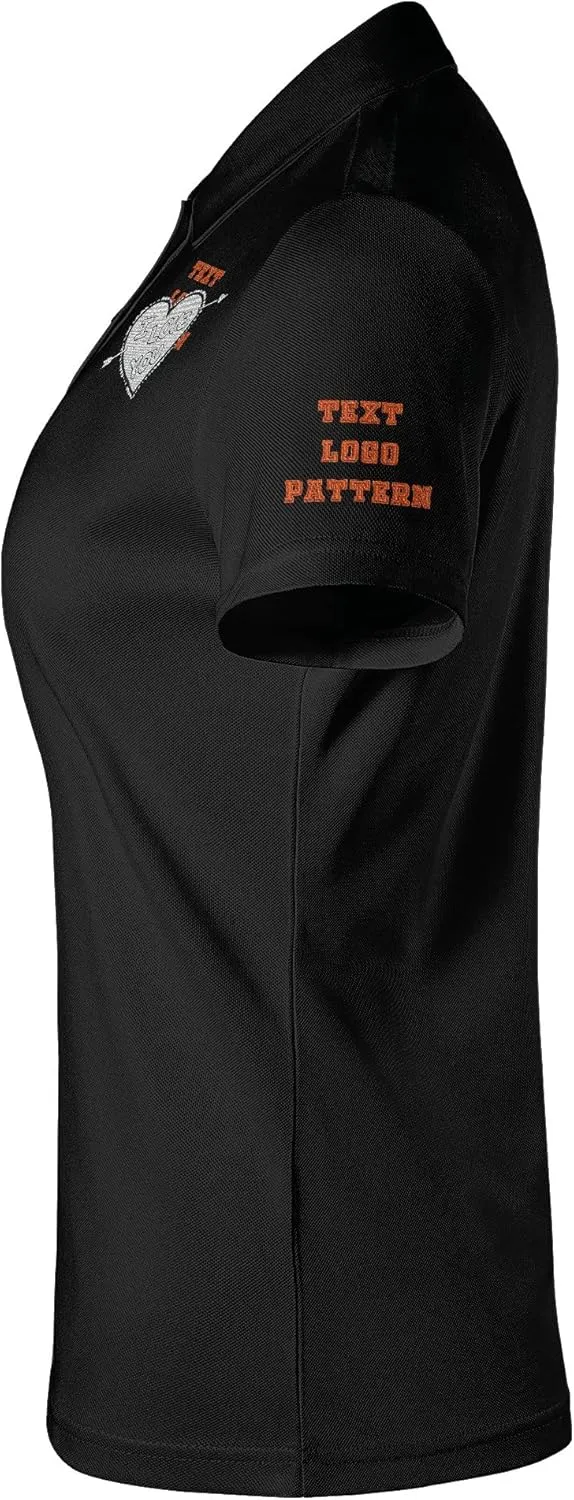 Custom Logo Embroidered Jersey Polo, Polo Shirt, Your Company Logo