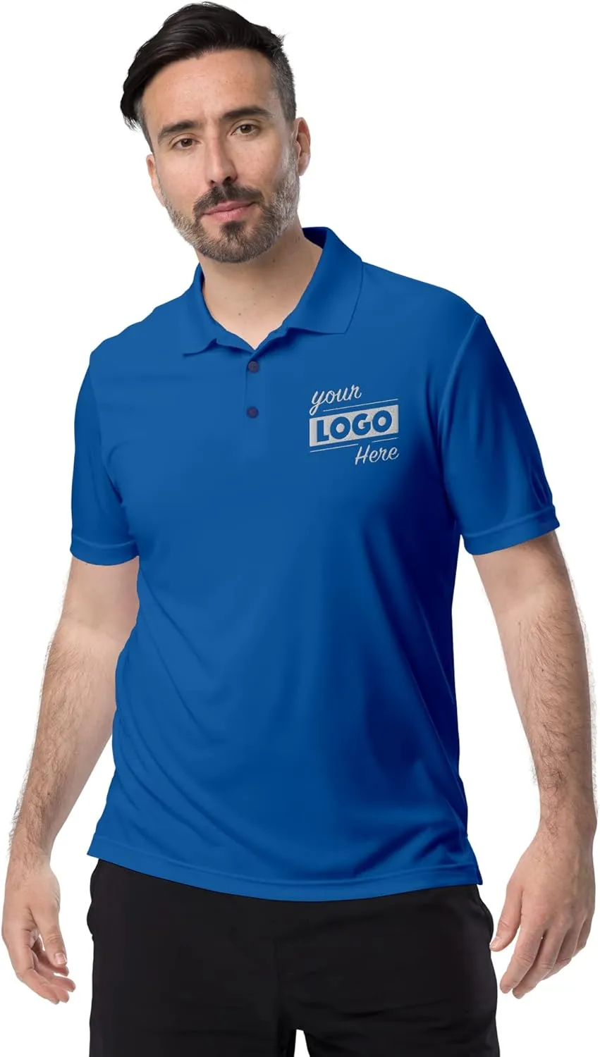 Embroidered Logo | Custom Personalized Polo Shirt for Men & Women, Short Sleeve Sports Golf Tennis T-Shirt