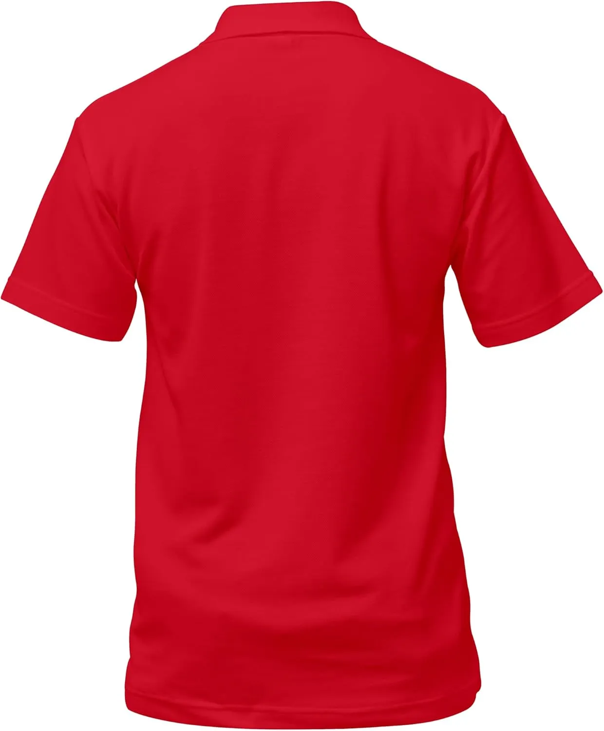 Embroidered Text | Custom Personalized Polo Shirt for Men & Women, Short Sleeve Sports Golf Tennis T-Shirt