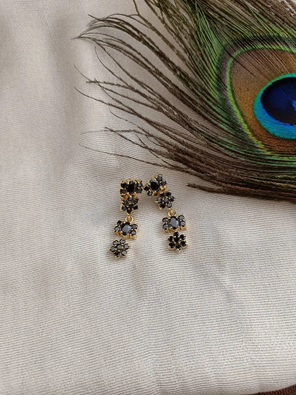 Exquisite Gold-plated Zircon Necklace Set