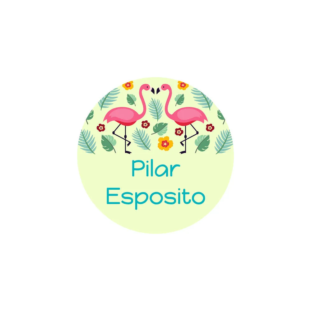 Flamingo Clothing Labels