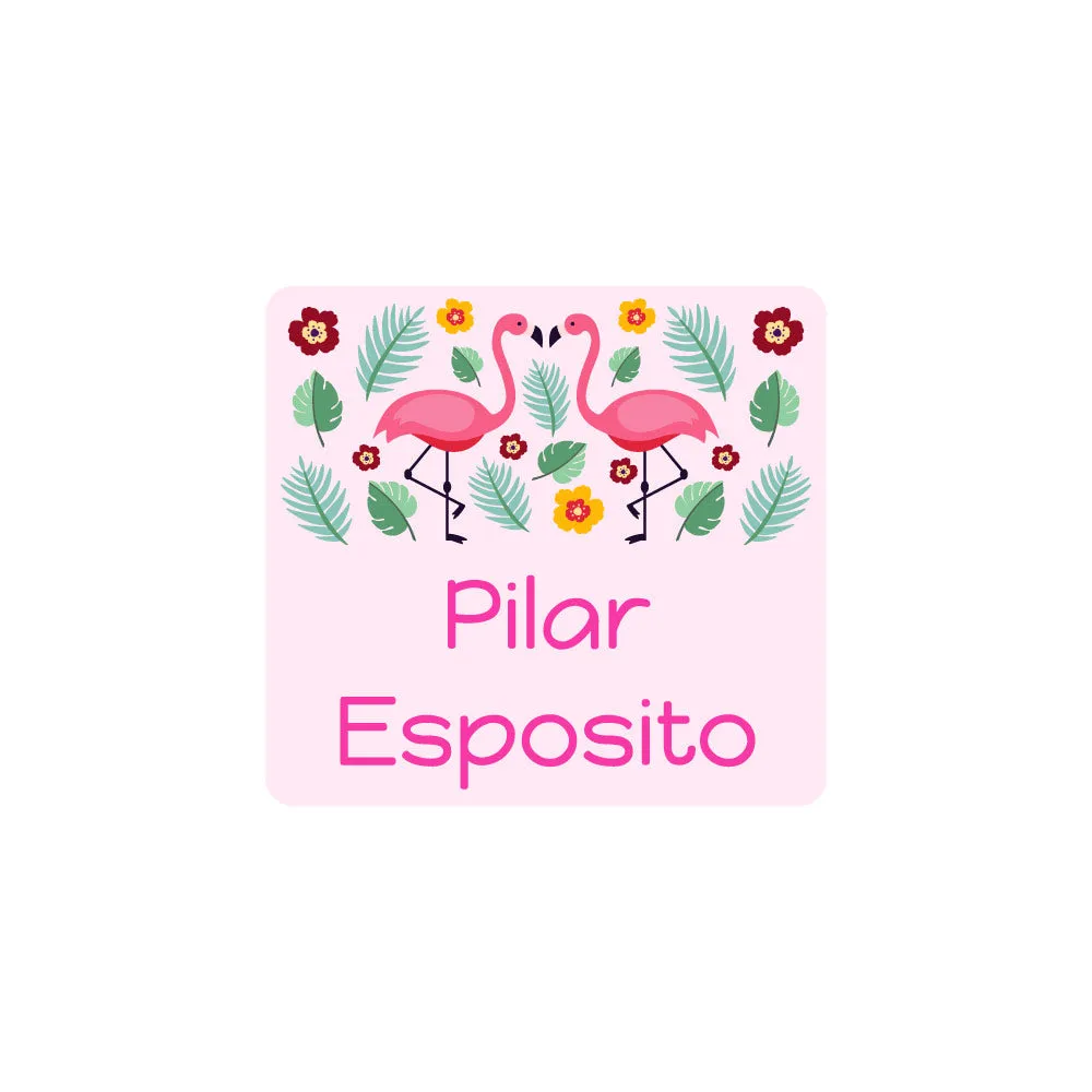 Flamingo Clothing Labels