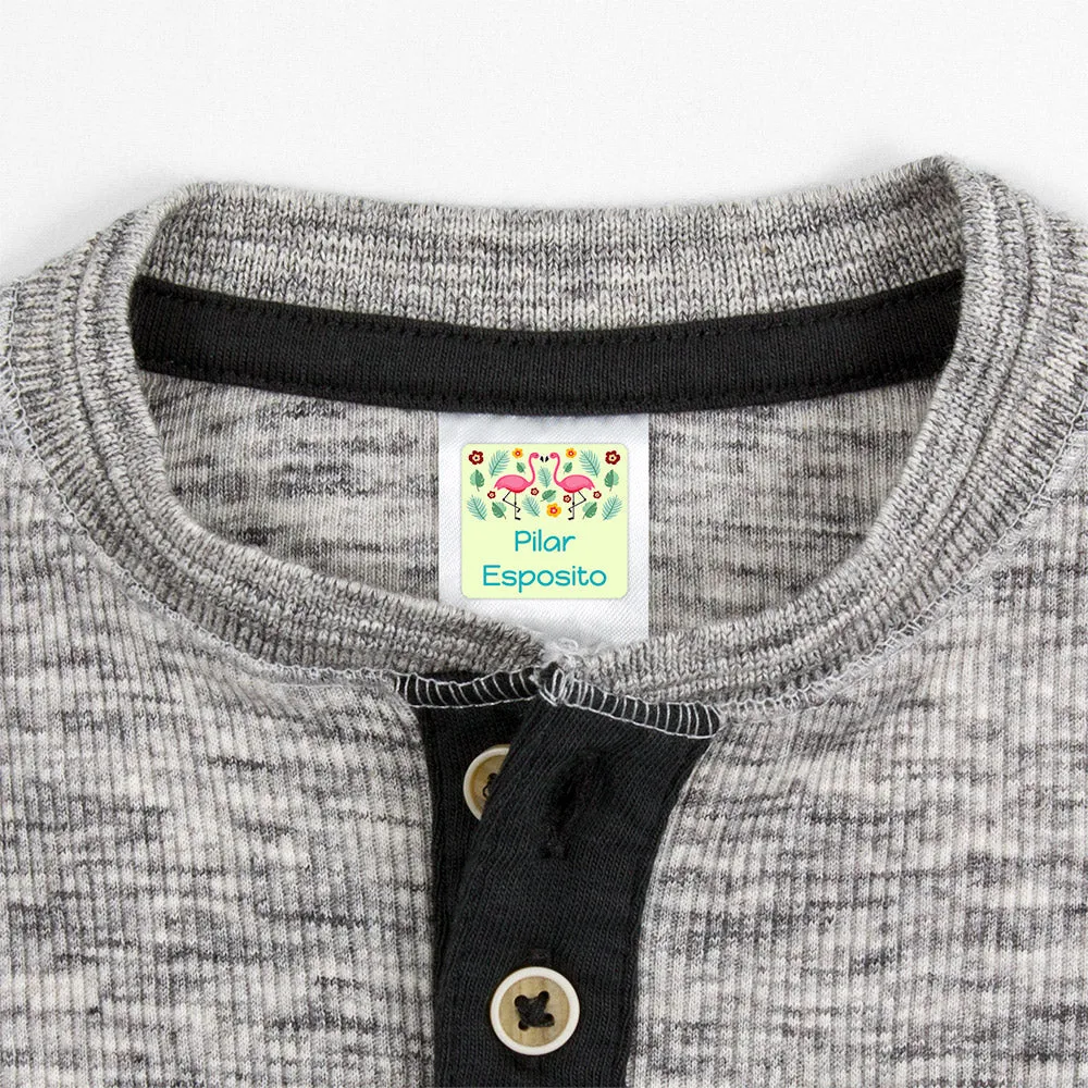 Flamingo Clothing Labels