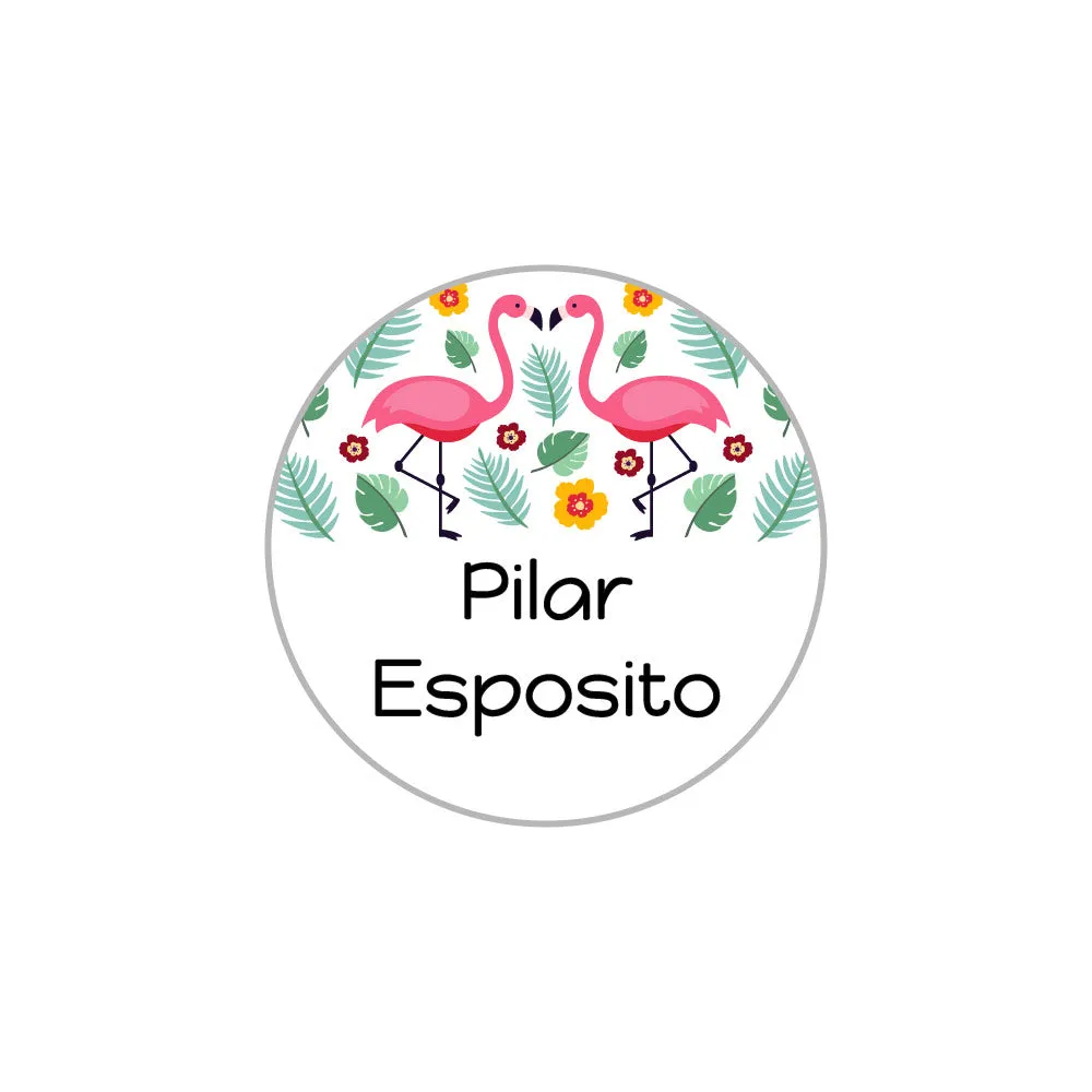 Flamingo Clothing Labels