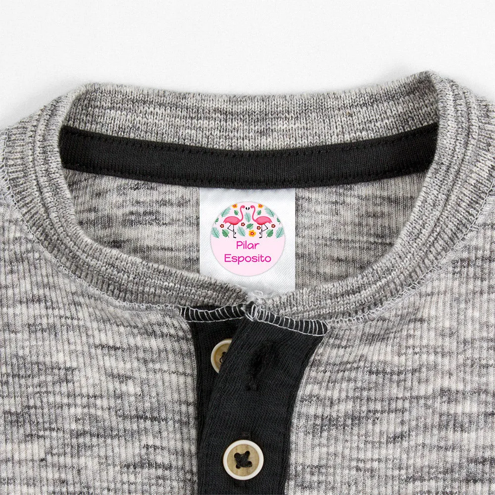 Flamingo Clothing Labels