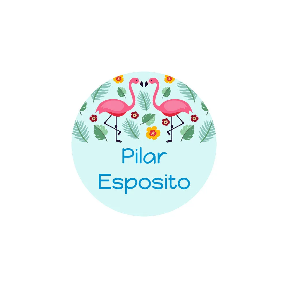 Flamingo Clothing Labels