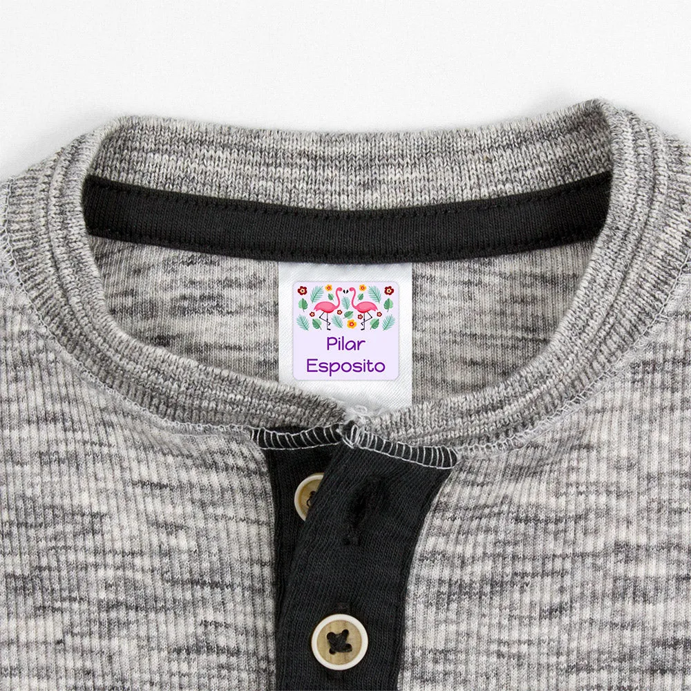 Flamingo Clothing Labels