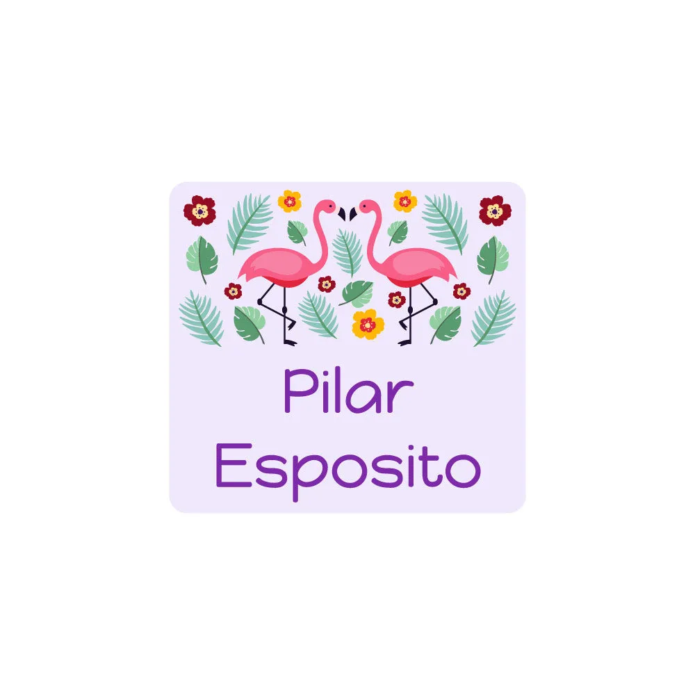 Flamingo Clothing Labels