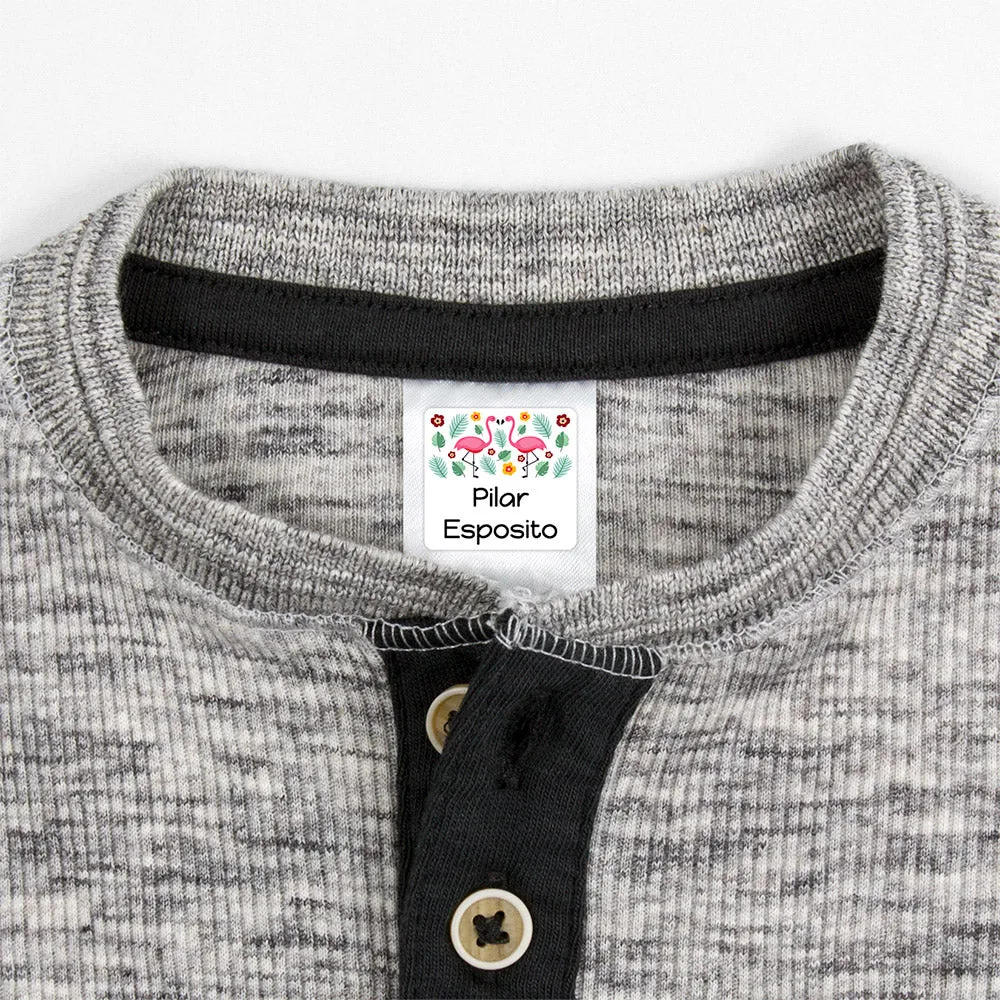Flamingo Clothing Labels