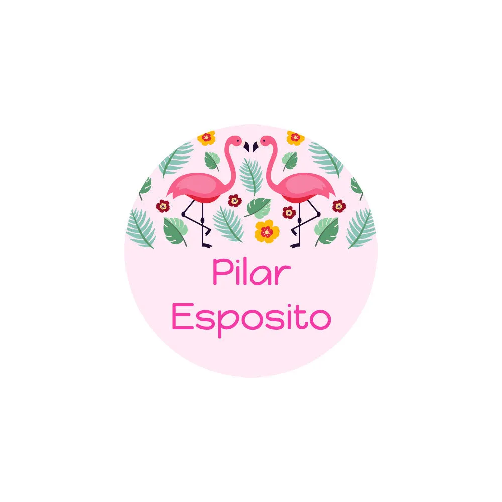 Flamingo Clothing Labels