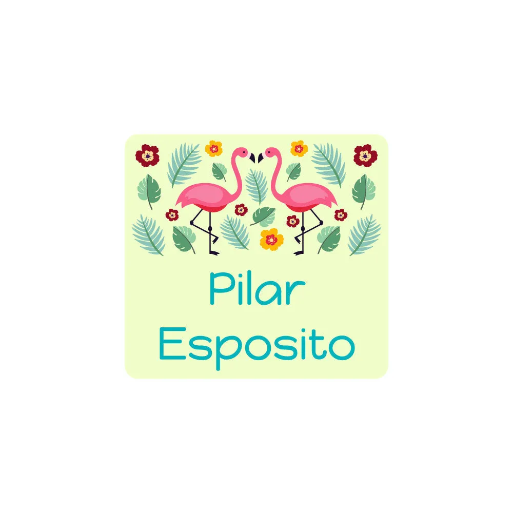 Flamingo Clothing Labels