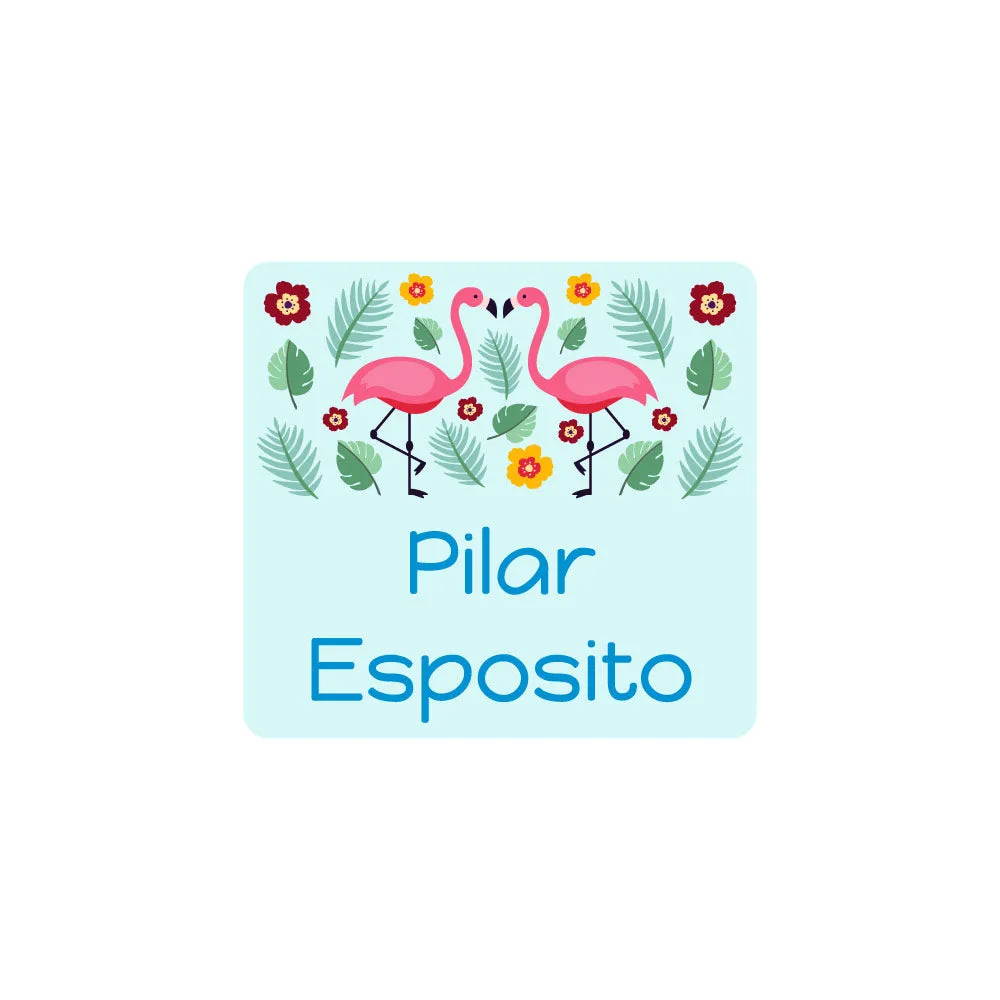 Flamingo Clothing Labels