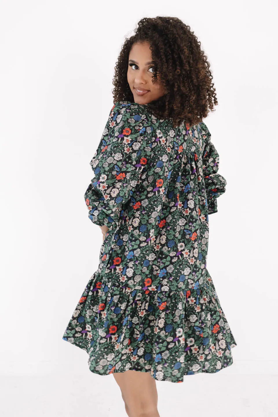 Following Trends Dress - Black