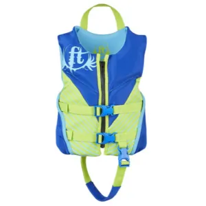 Full Throttle Child Life Jacket Rapid-Dry Flex-Back-Blue