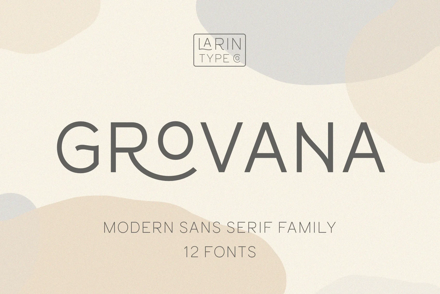 Grovanna - Modern Sans Serif Typeface