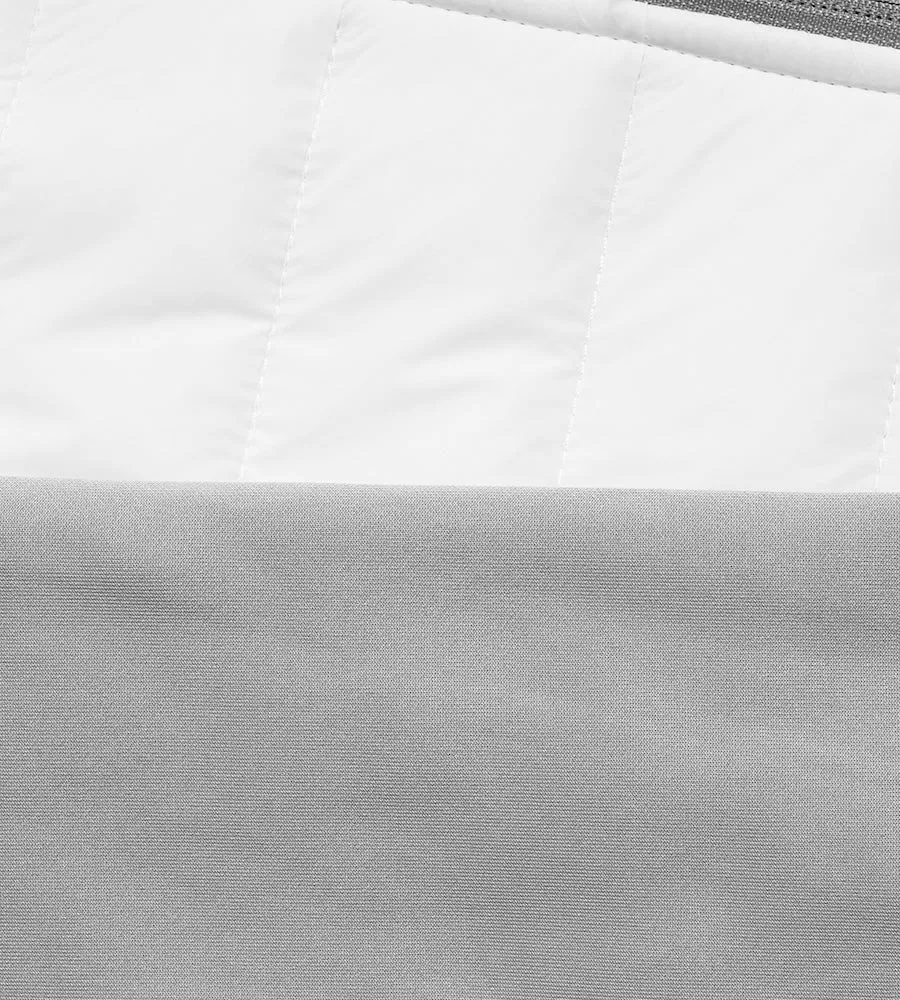 INSULA JACKET - WHITE / GREY