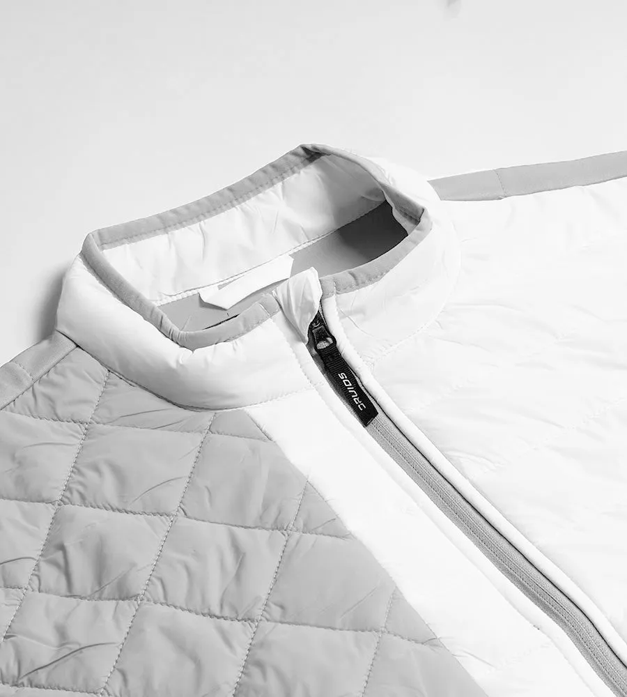 INSULA JACKET - WHITE / GREY