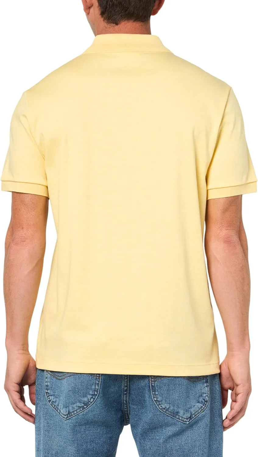 Lacoste Men's Core Short Sleeve Regular Fit Green Croc Polo