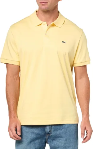 Lacoste Men's Core Short Sleeve Regular Fit Green Croc Polo
