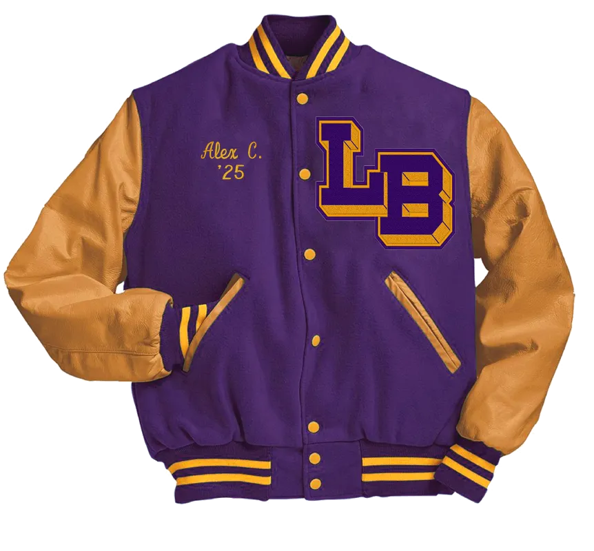 Lake Braddock Men's Varsity Letter Jacket