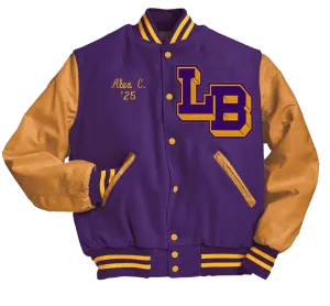 Lake Braddock Men's Varsity Letter Jacket