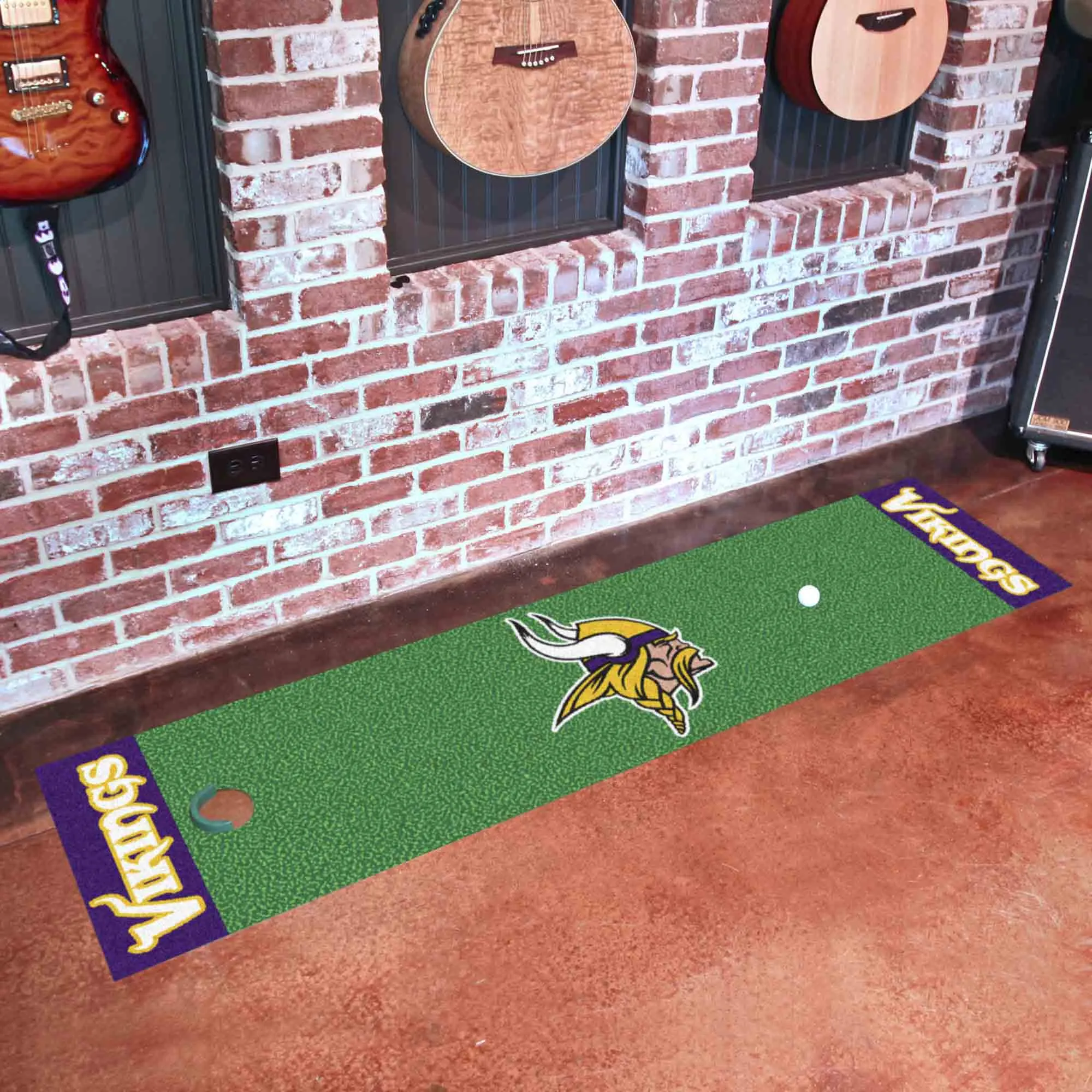 Minnesota Vikings Putting Green Mat - 1.5ft. x 6ft.