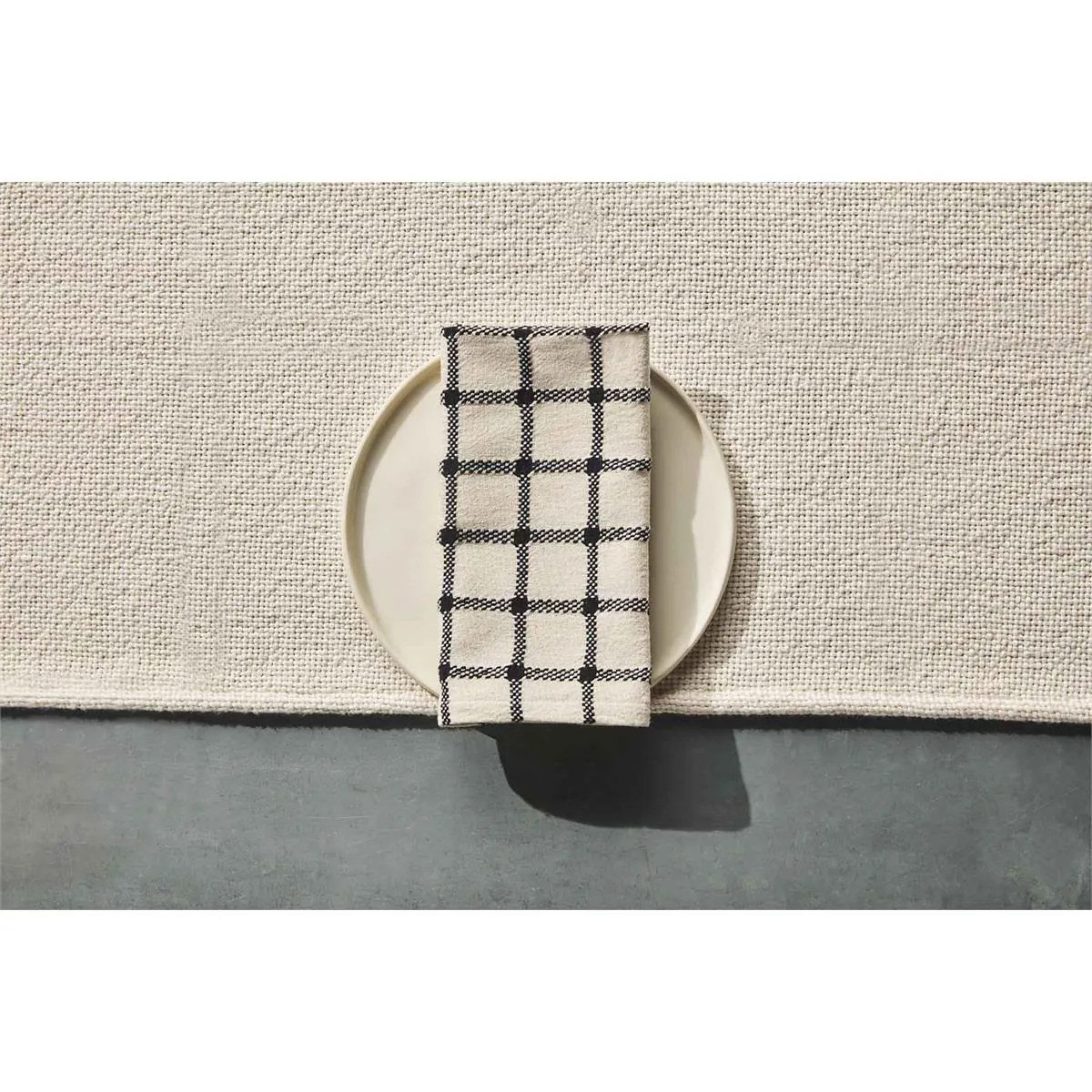 Mud Pie - Windowpane Napkins