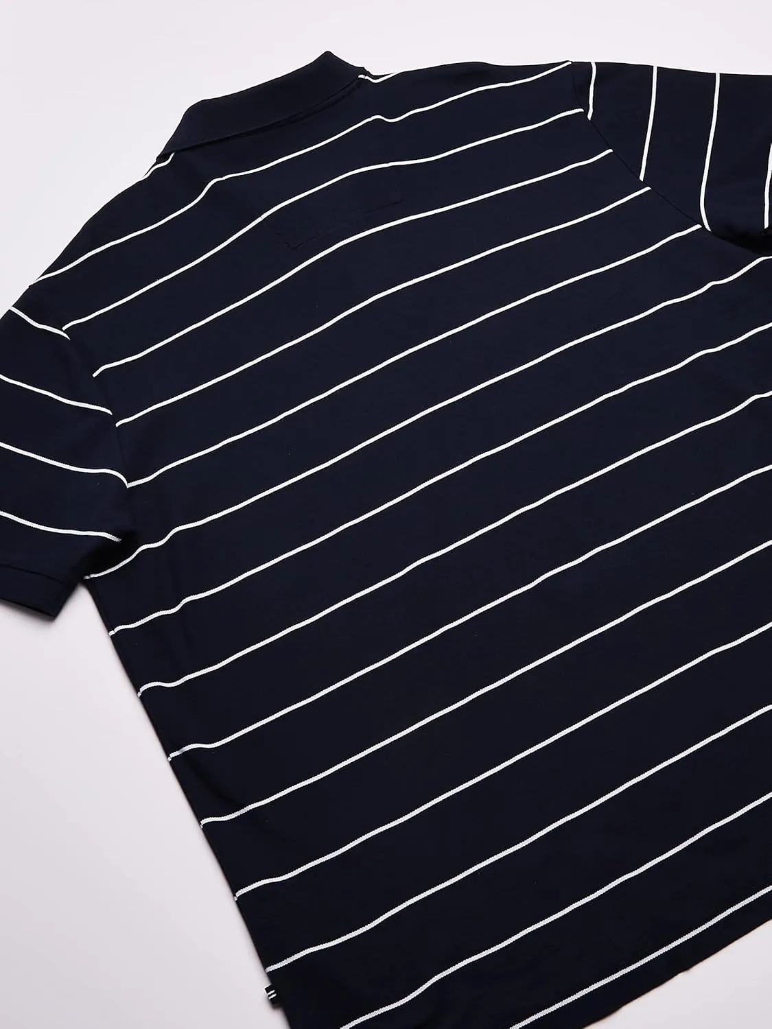 Nautica Men's Big and Tall Classic Short Sleeve Striped Polo Shirt