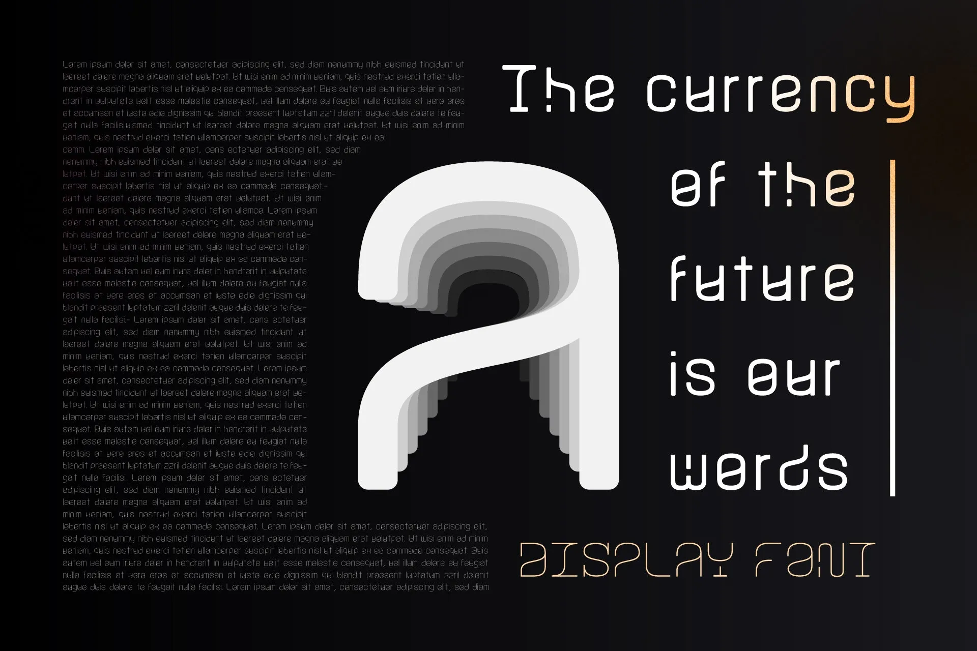 NIMA - Modern Display Typeface