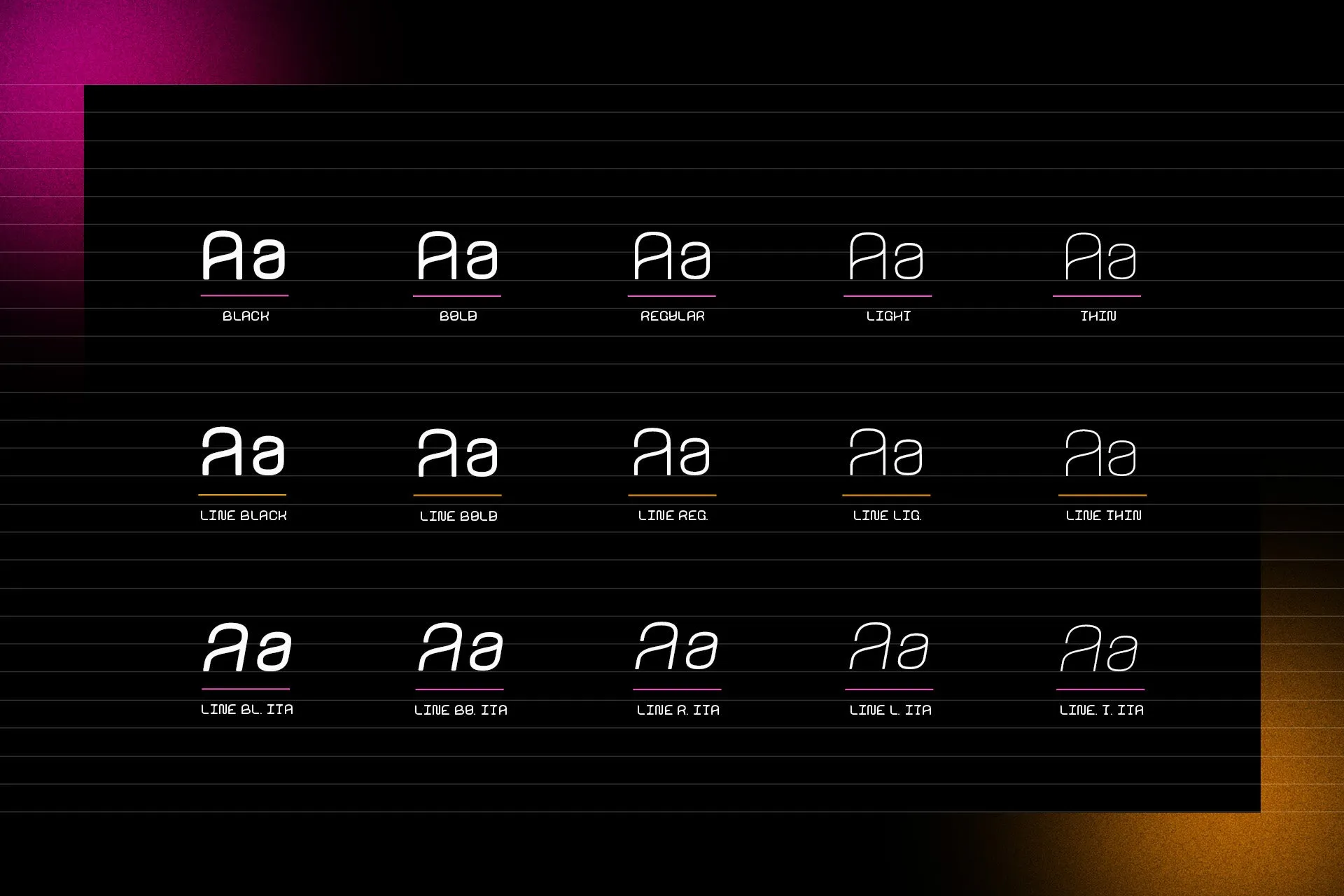 NIMA - Modern Display Typeface