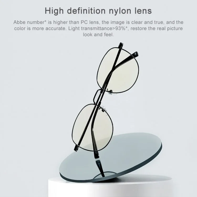 Original Xiaomi Mijia HD Nylon Lens Anti Blue-ray Glasses(Black)