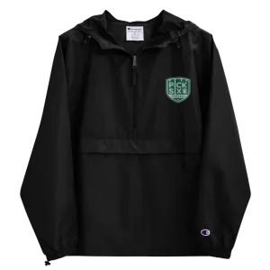Pick Six Podcast Logo Embroidered Packable Jacket