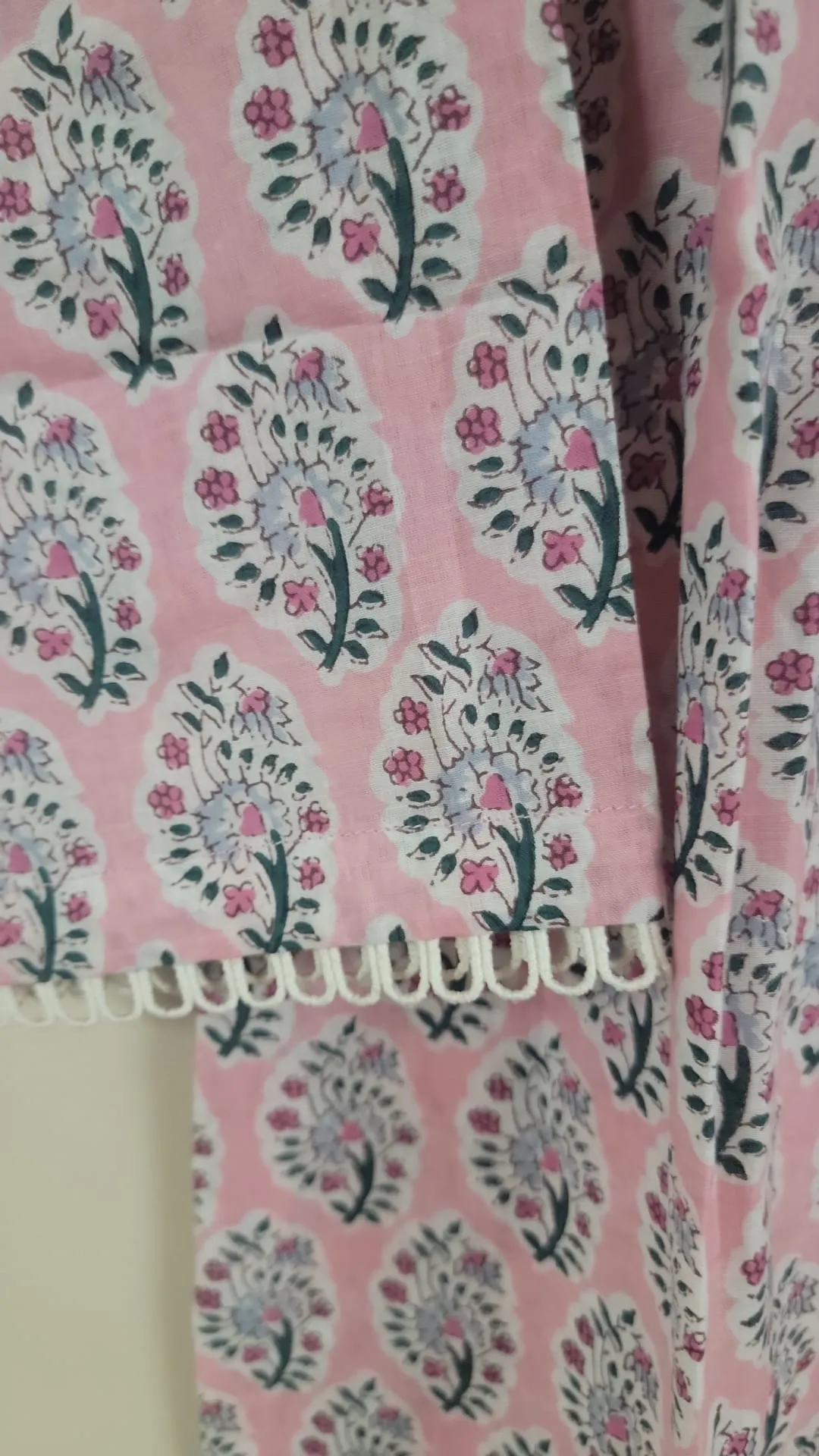 Premium Quality Printed Cotton Short Kurta