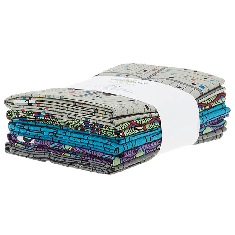 Printology Gray Fat Quarter Bundle