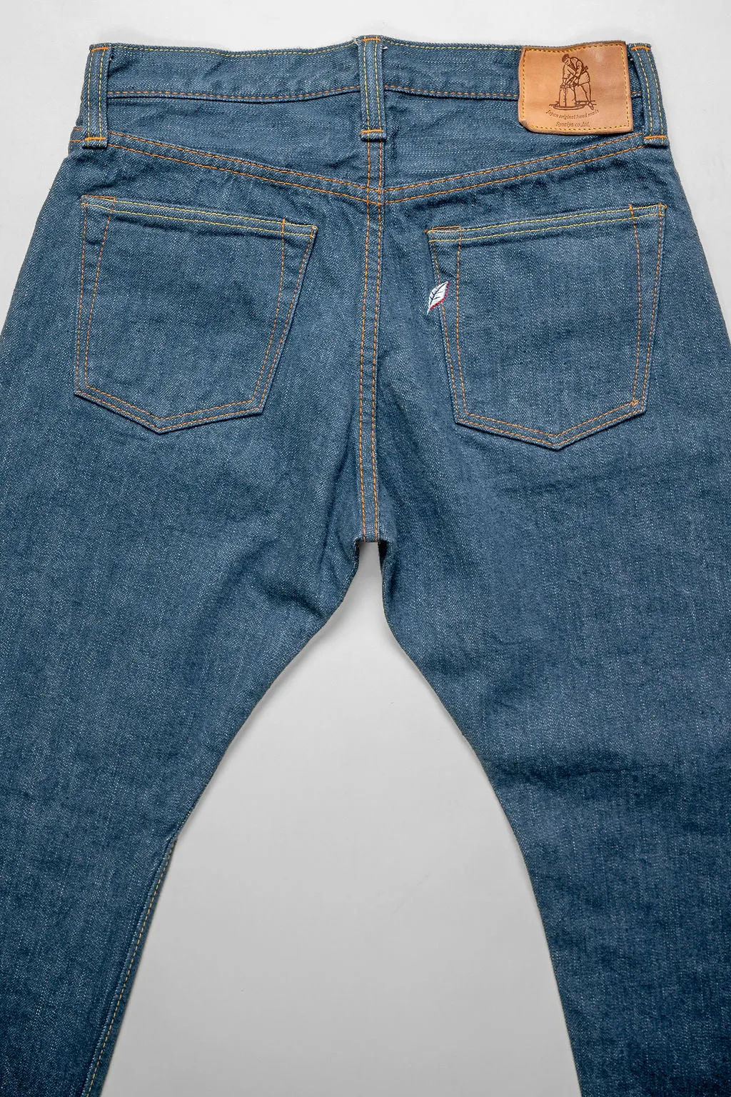 Pure Blue Japan SMBL-019 Relaxed Taper - 14oz Smoky Blue Denim