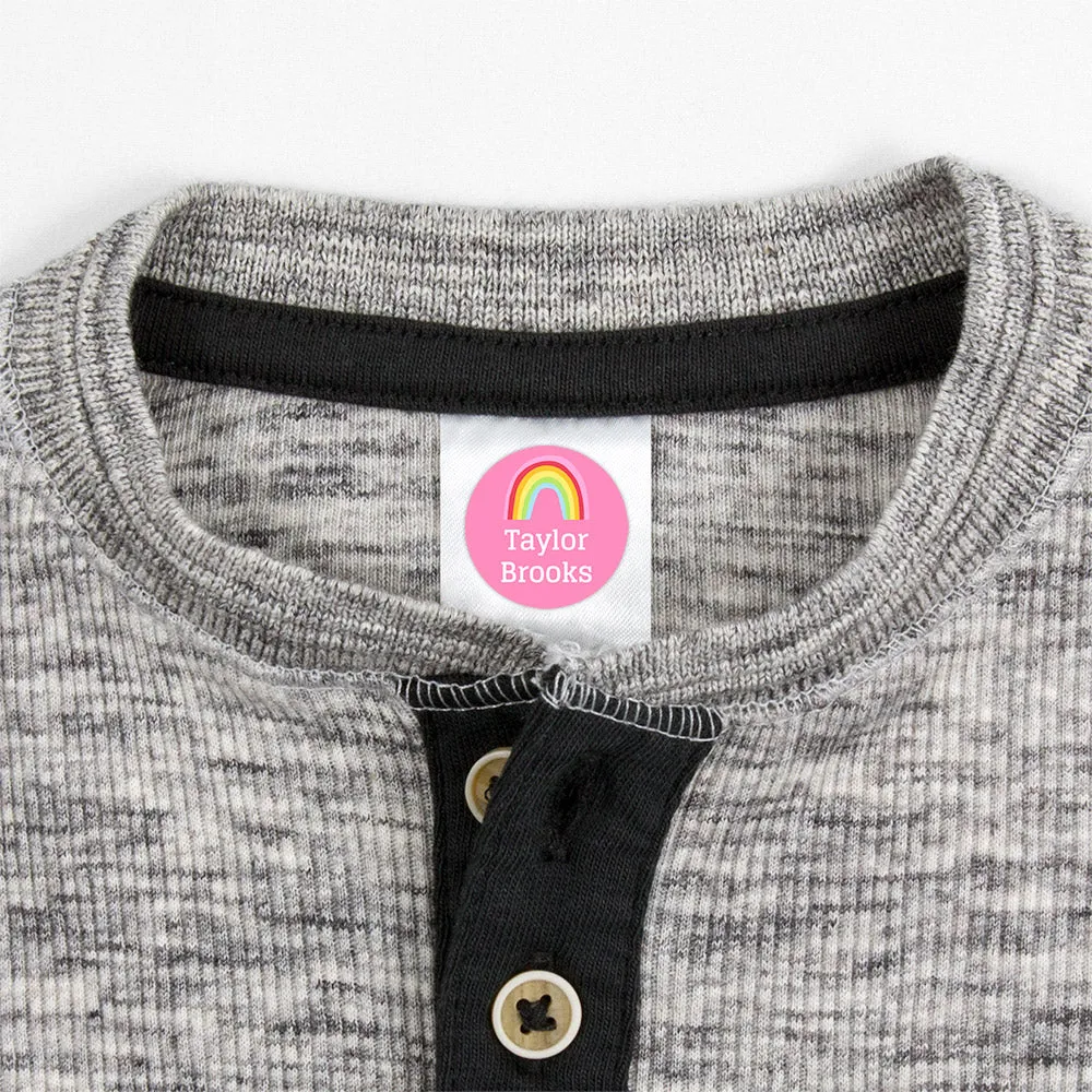 Rainbows Clothing Labels