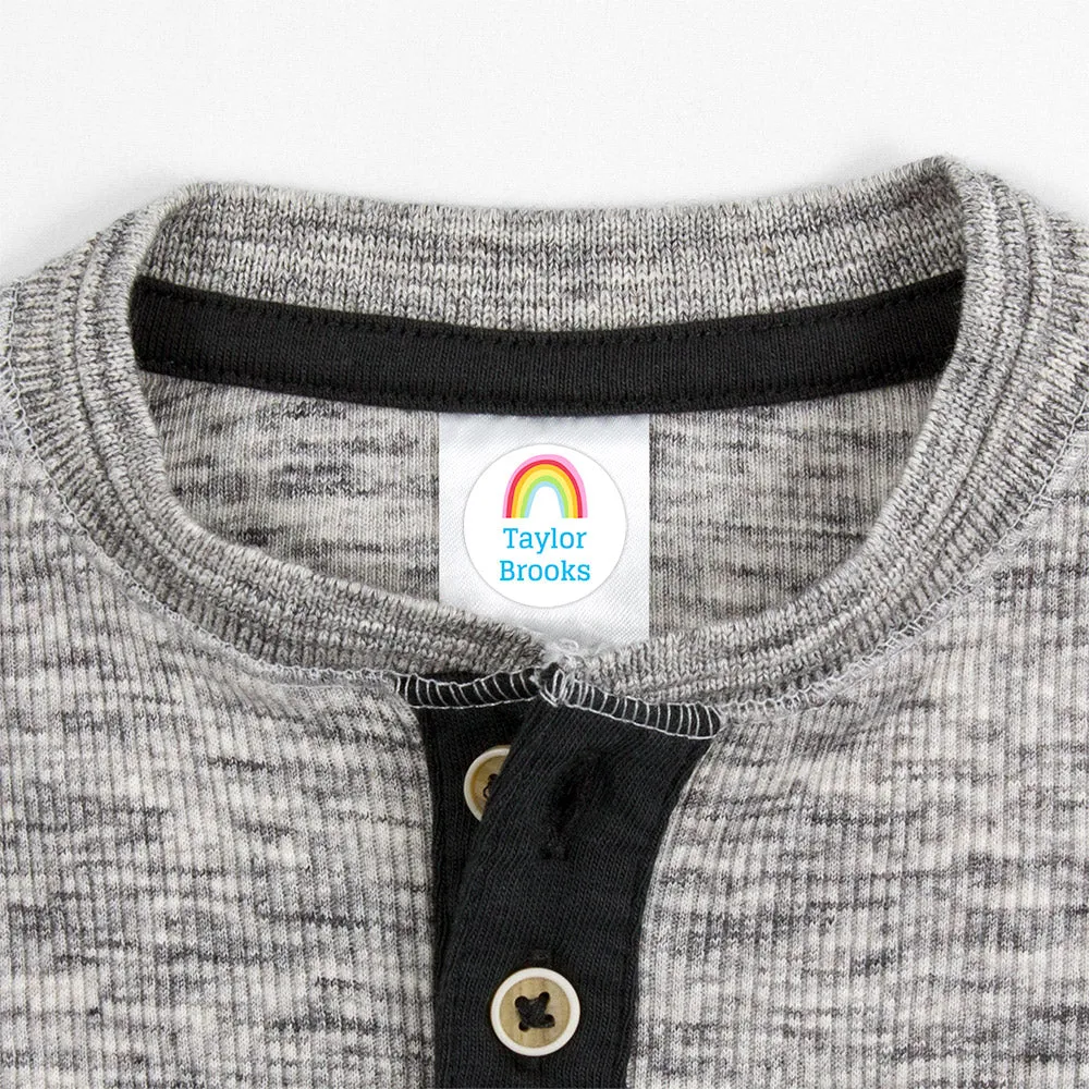 Rainbows Clothing Labels