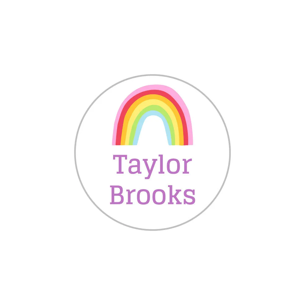 Rainbows Clothing Labels